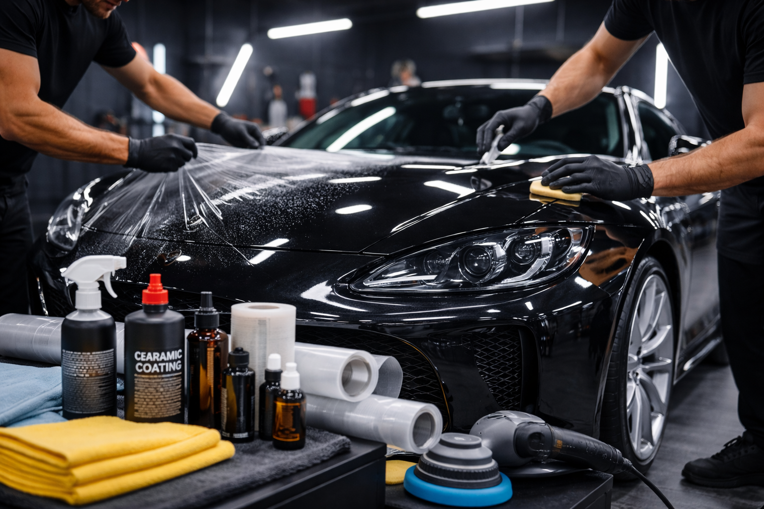 Auto detailing Gdańsk – powłoki ceramiczne, folie PPF i kompleksowa ochrona auta